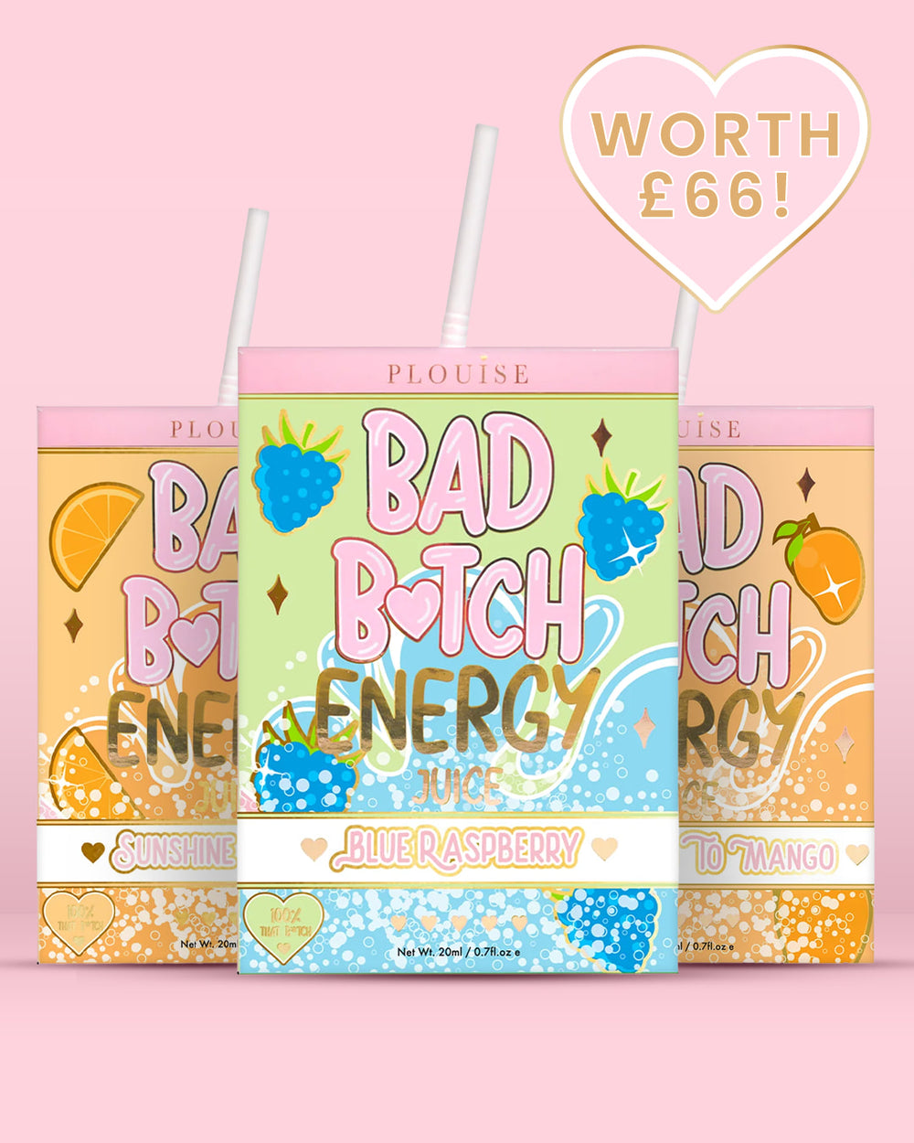 Trio labbra energetiche di Bad Bitch