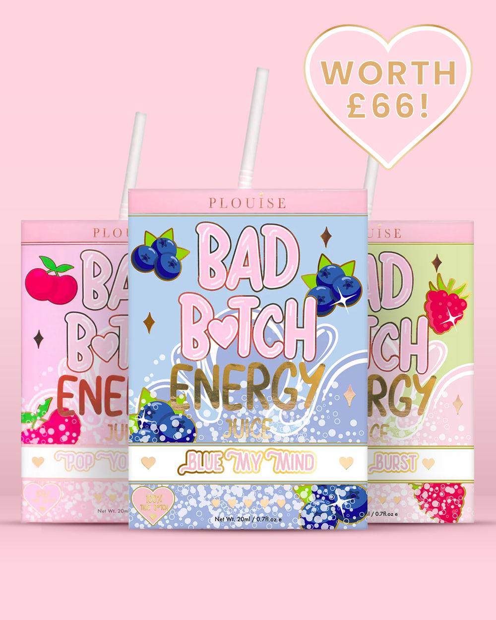 Trio labbra energetiche di Bad Bitch