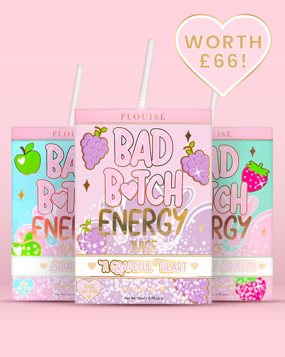 Trio labbra energetiche di Bad Bitch