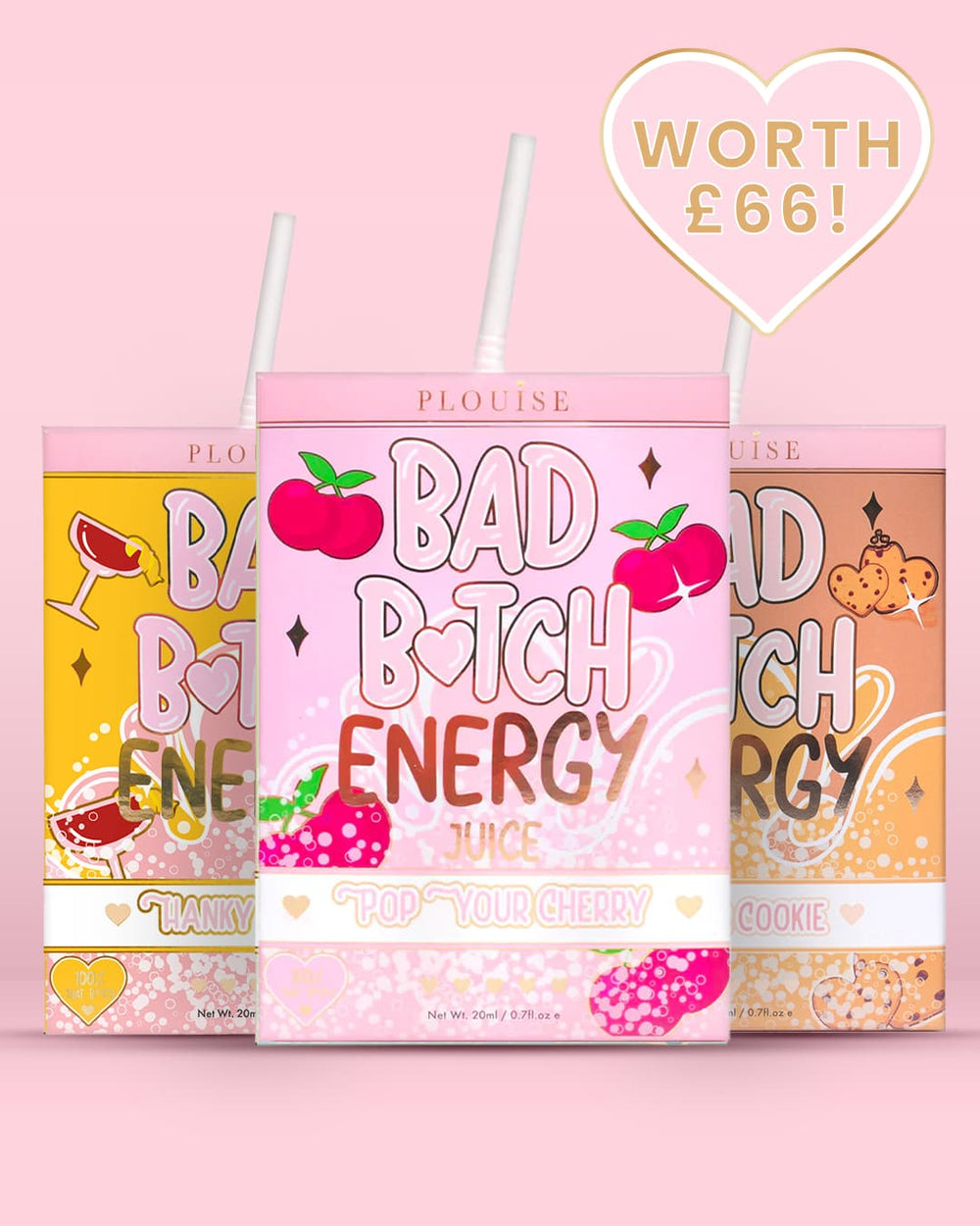 Trio labbra energetiche di Bad Bitch