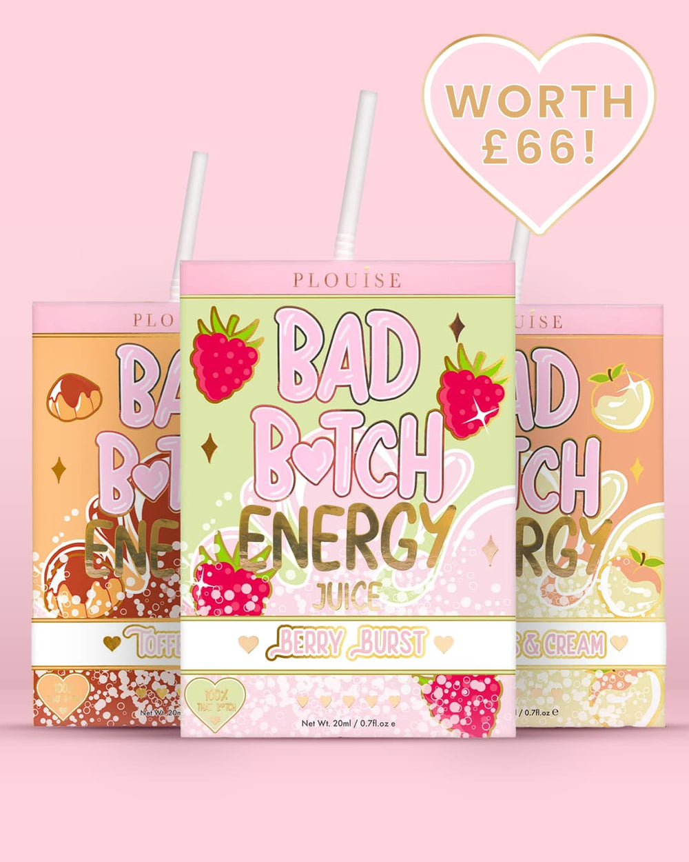 Trio labbra energetiche di Bad Bitch