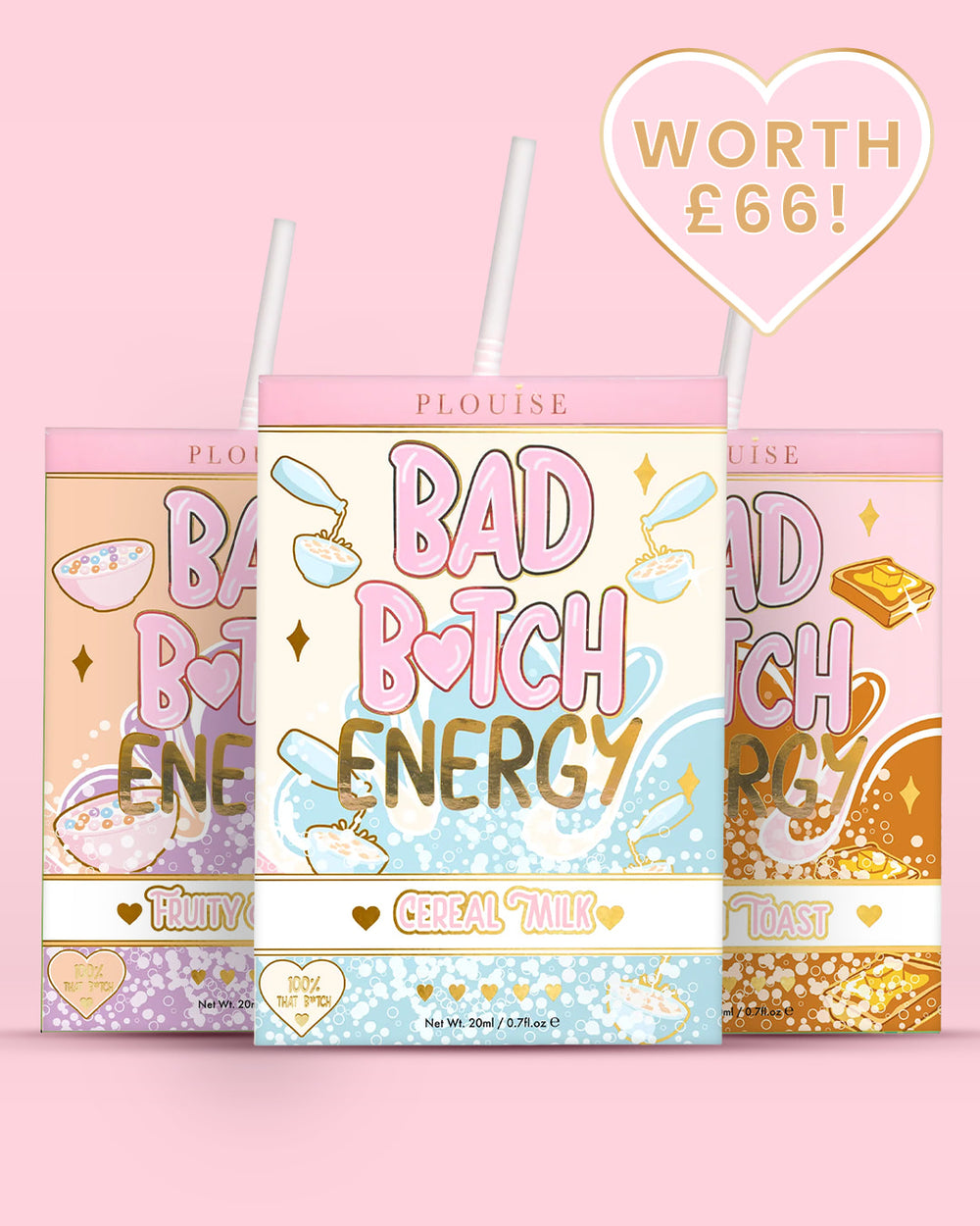 Trio labbra energetiche di Bad Bitch