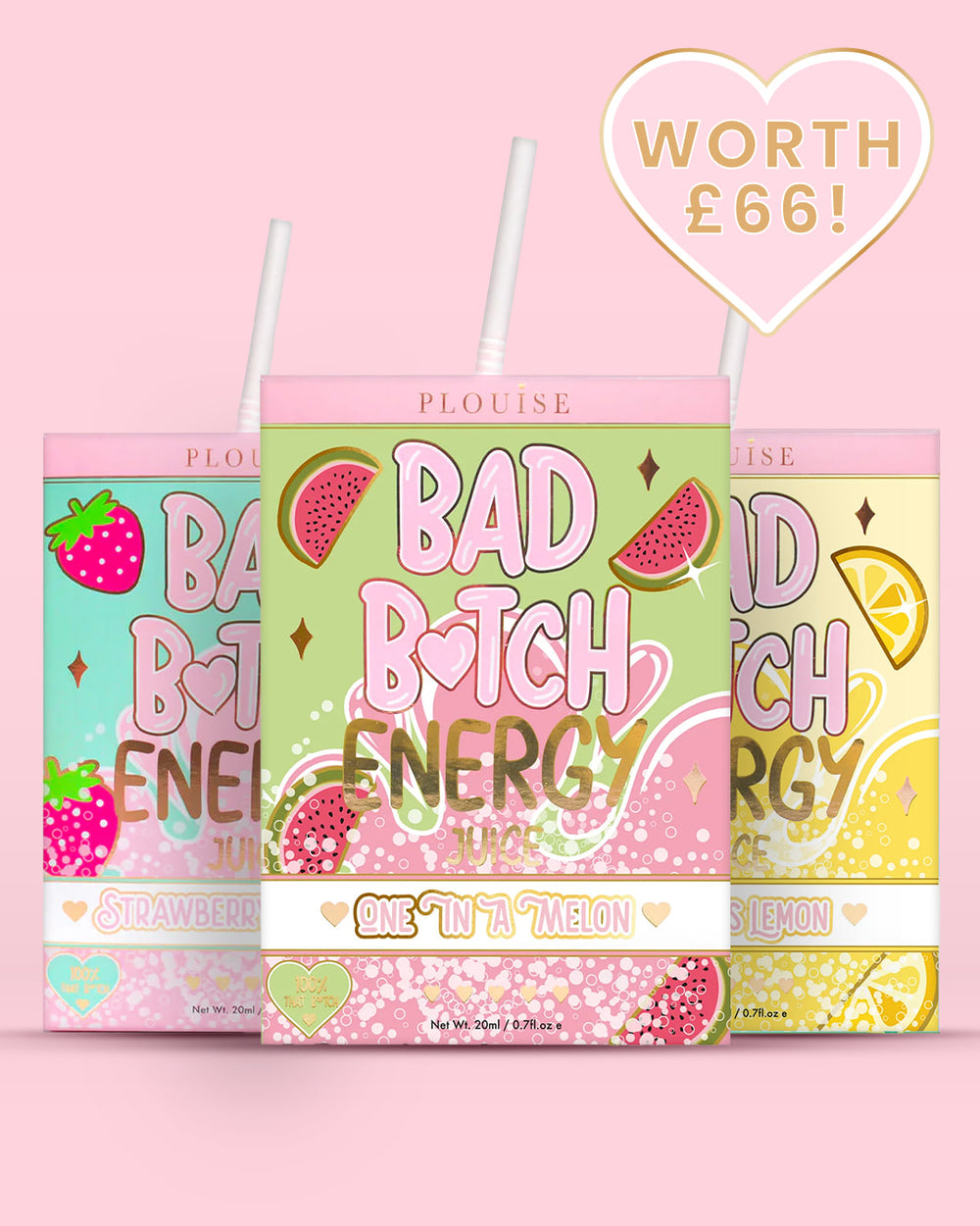 Trio labbra energetiche di Bad Bitch