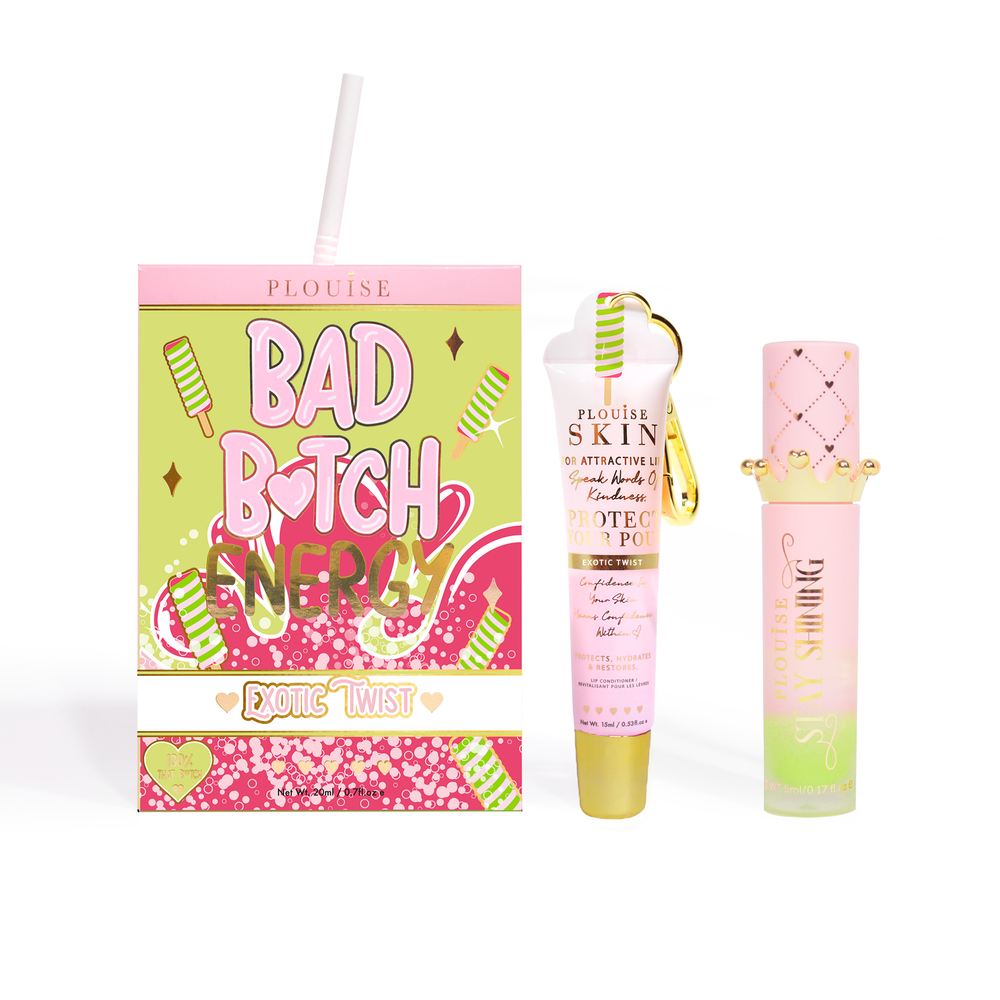 Bad Bitch Energy Balzam za usne & Duo ulja za usne