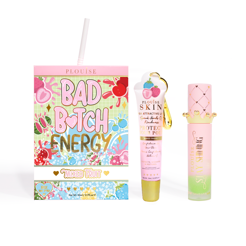 Bad Bitch Energy Balzam za usne & Duo ulja za usne