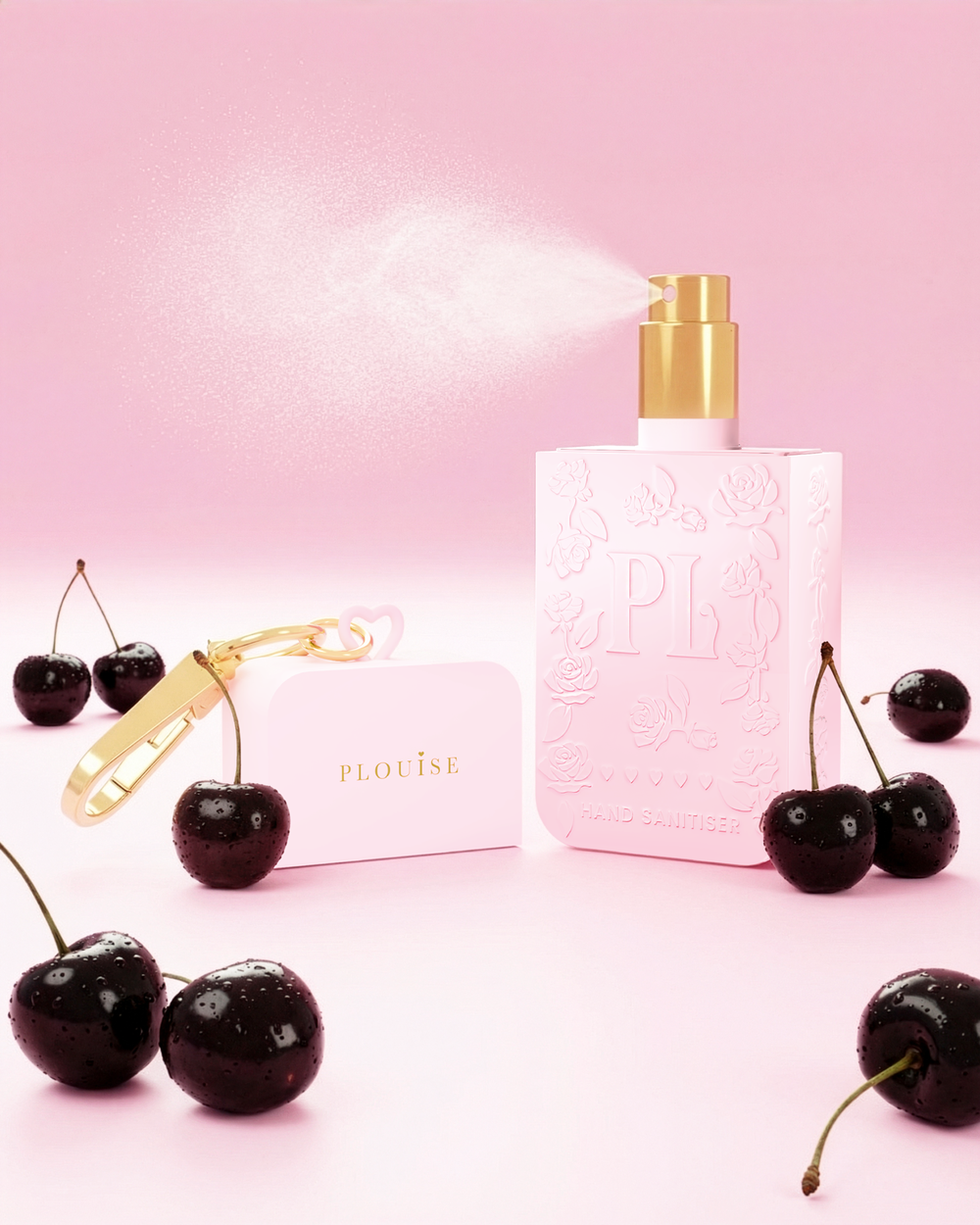 Pink P.Louise crna trešnja sprej za dezinfekciju ruku