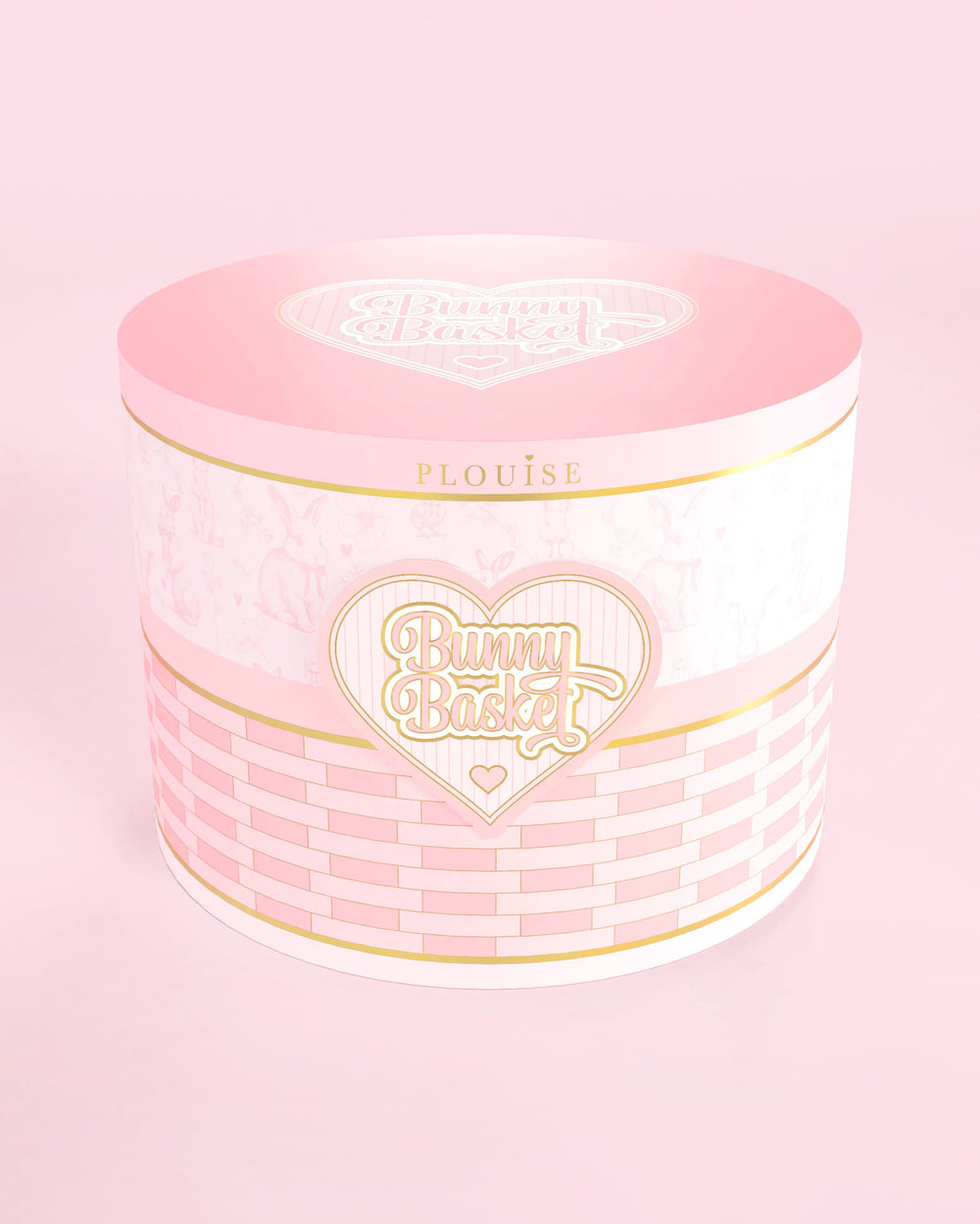 Cesta de Páscoa Rosa P.Louise Bunny Basket