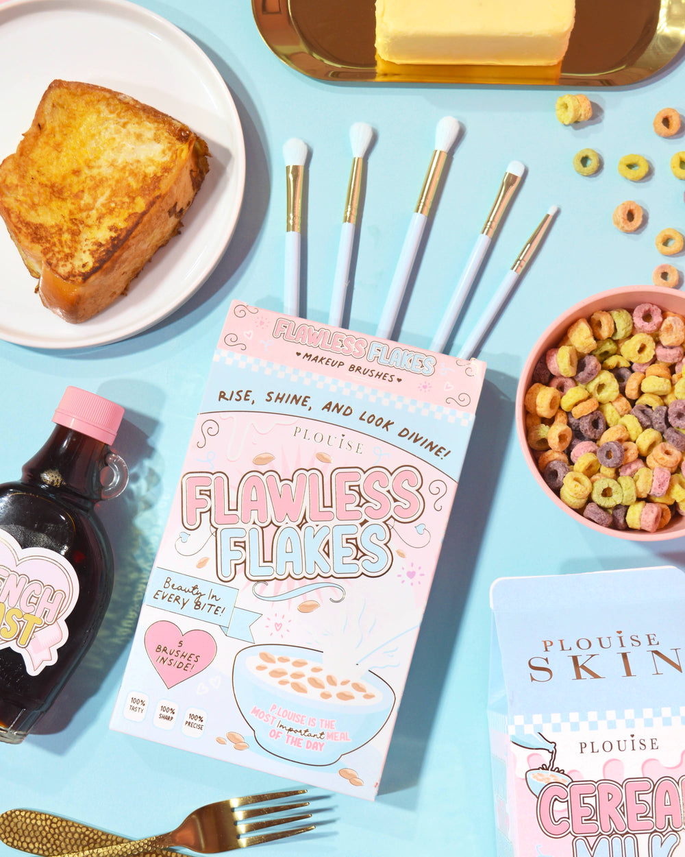 Ensemble de pinceaux Flawless Flakes