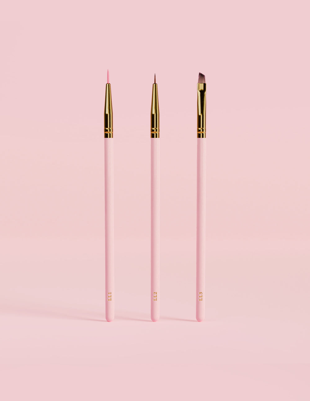 Conjunto de pincéis de linhas de aprendizagem