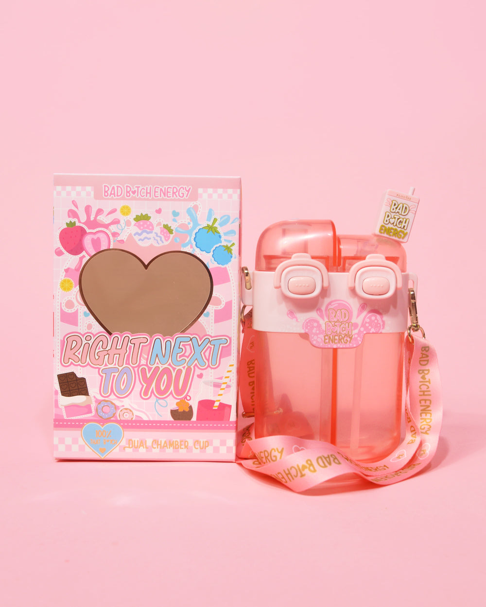 Bouteille d'eau Right Next To You Duo Bad Bitch - 780 ml