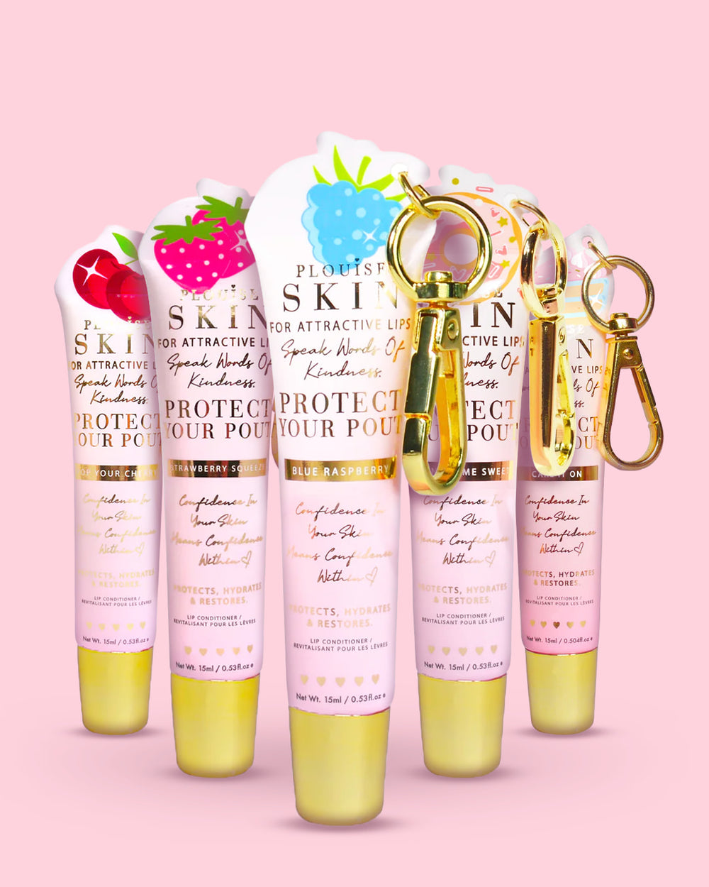 Acondicionador labial Protect Your Pout Keychain