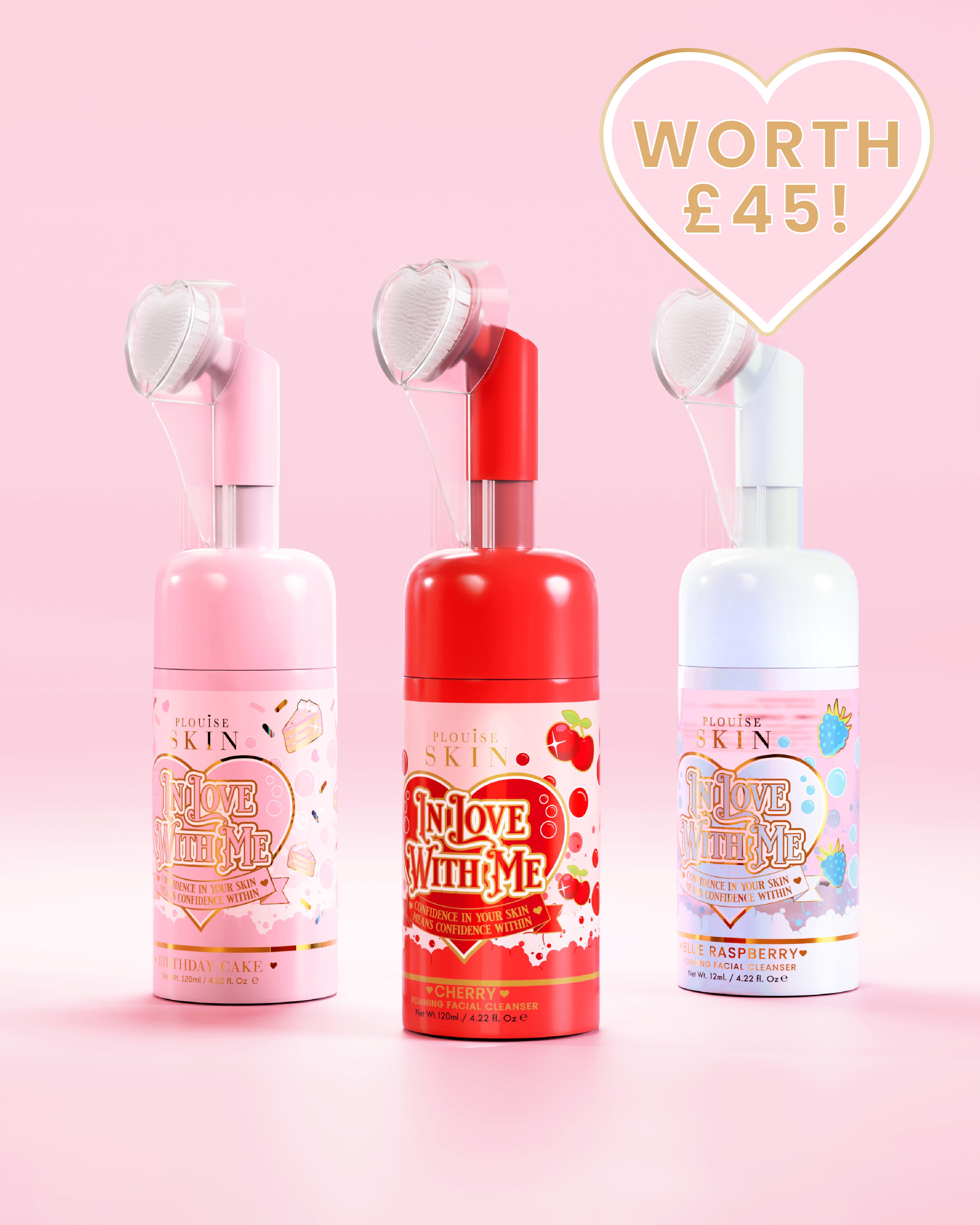 Foam & Glow Cleanser Trio – P. Louise Cosmetics