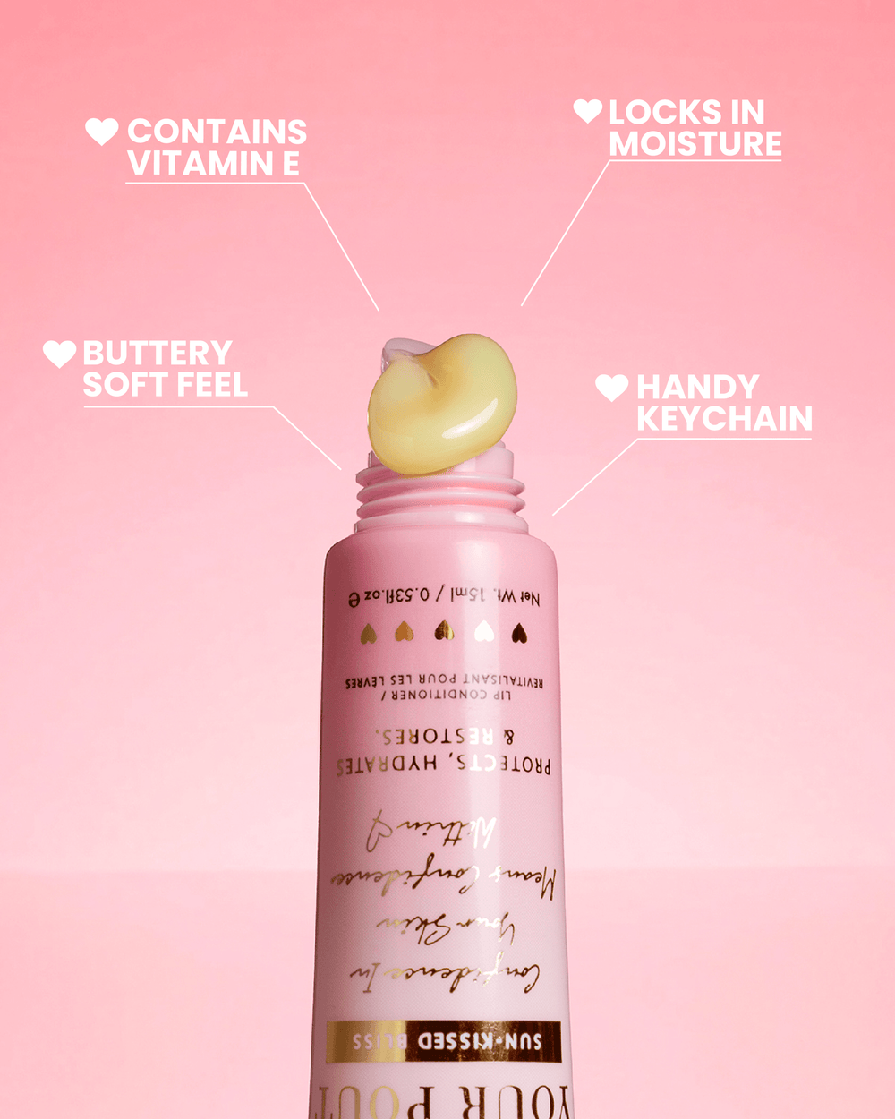 Acondicionador labial Protect Your Pout Keychain