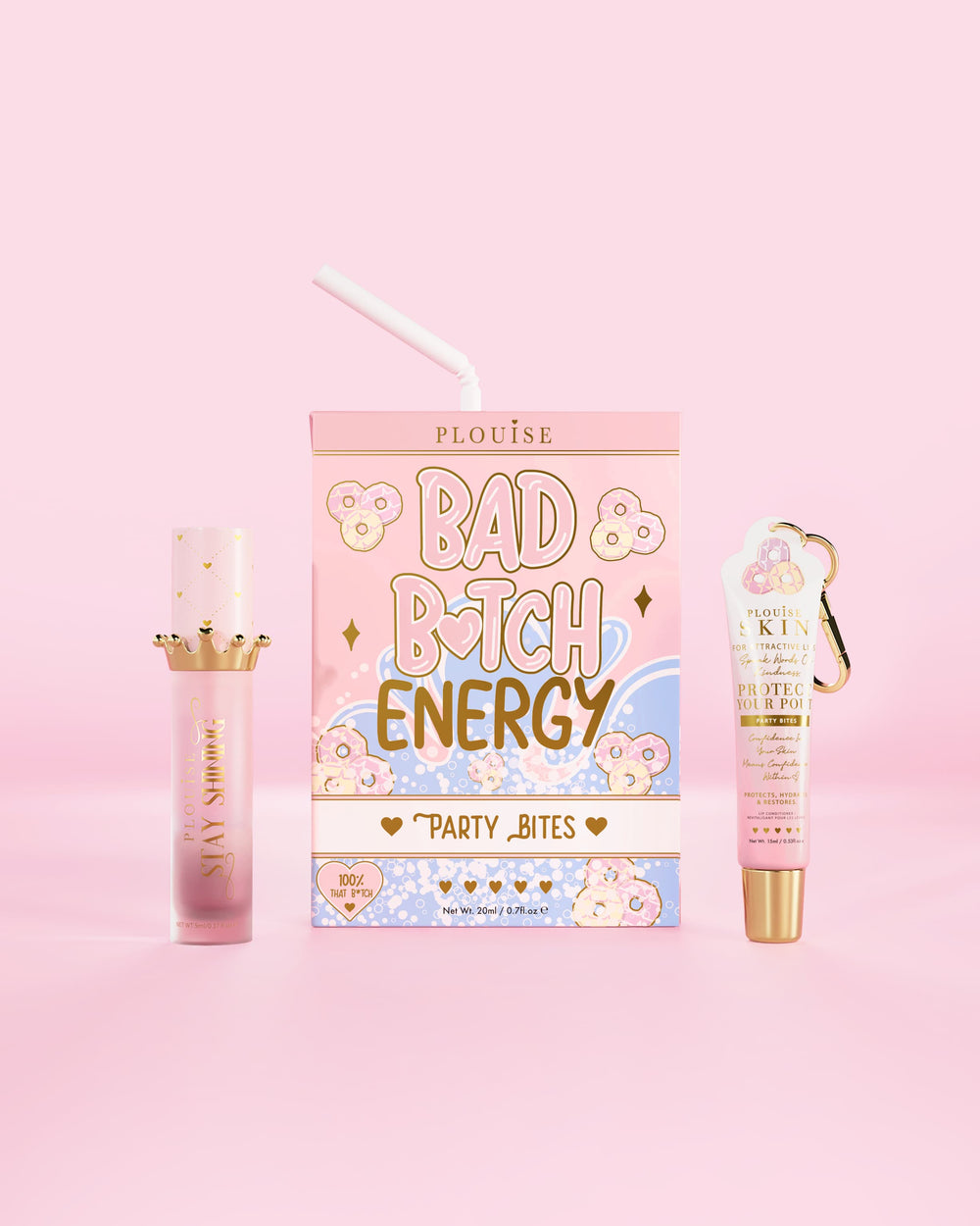 Bad Bitch Energy Balzam za usne & Duo ulja za usne