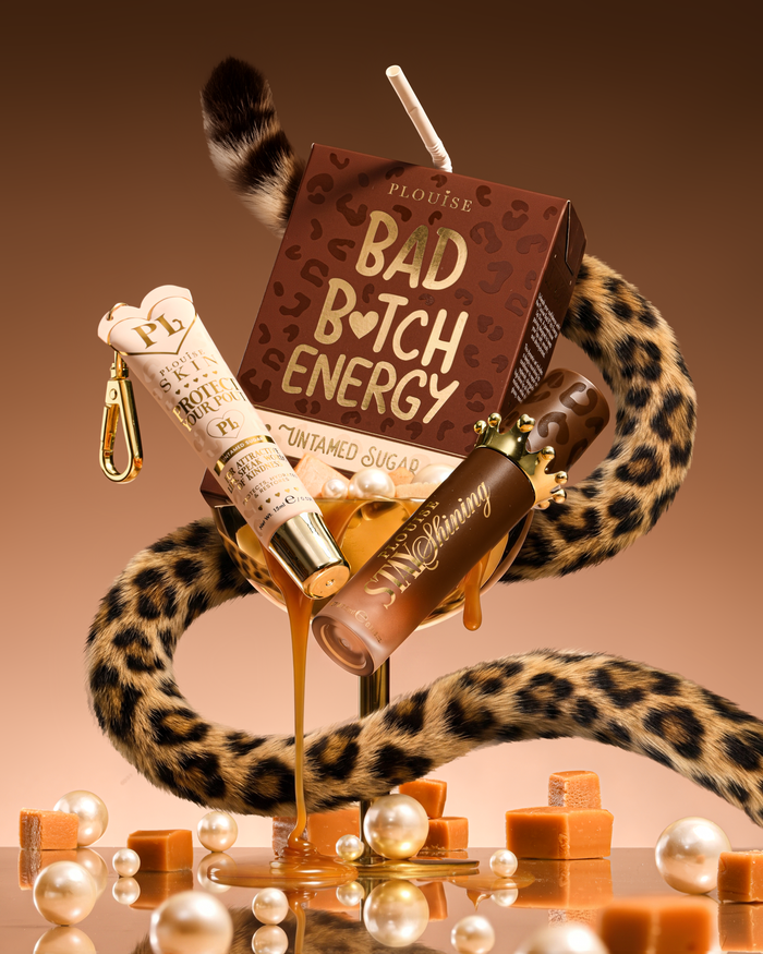 بلسم الشفاه Cheetah Bad Bitch Energy وثنائي زيت الشفاه