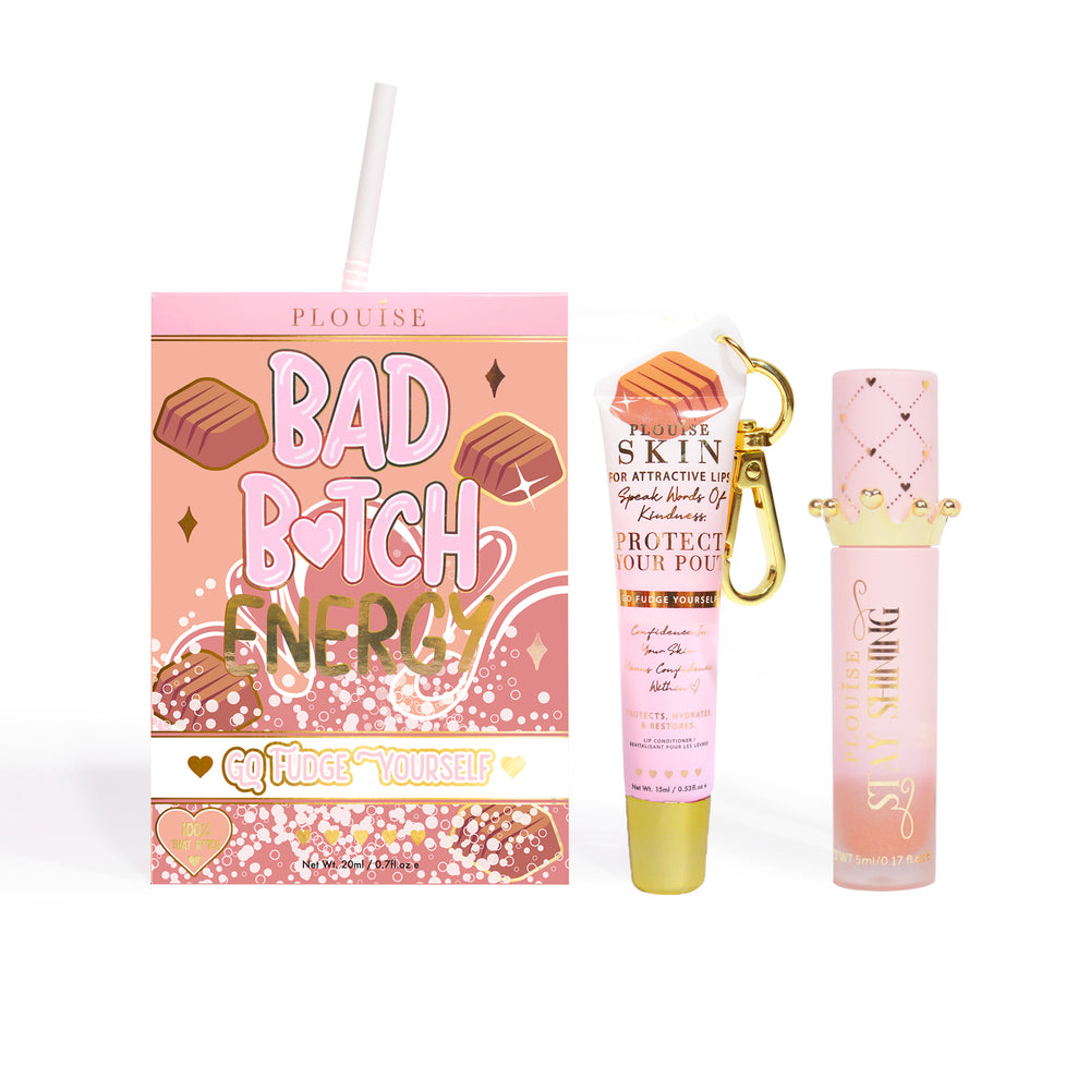 Bad Bitch Energy Balzam za usne & Duo ulja za usne