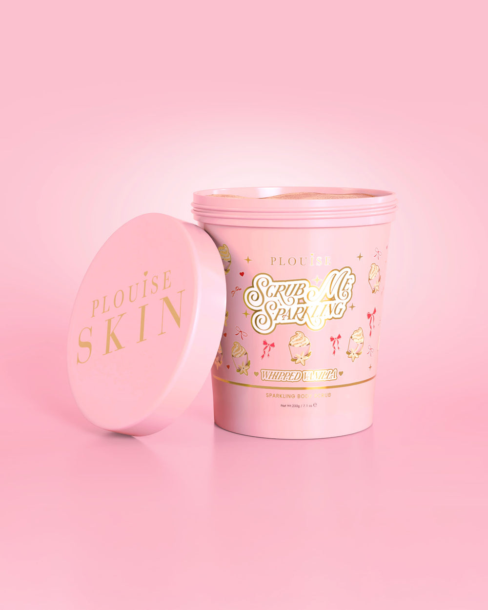 Scrub Me Sparkling Body Scrub – Schlagsahne