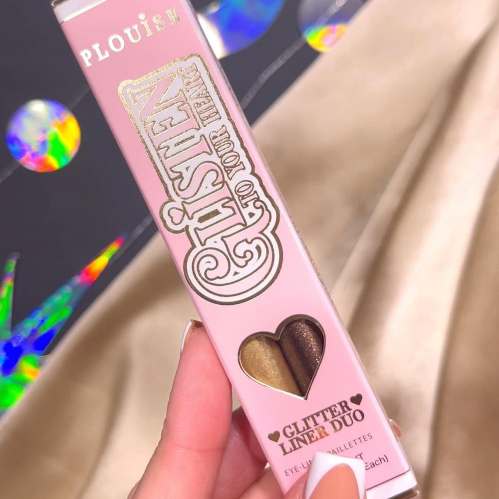 Glinster naar je hart Glitter vloeibare eyelinerset