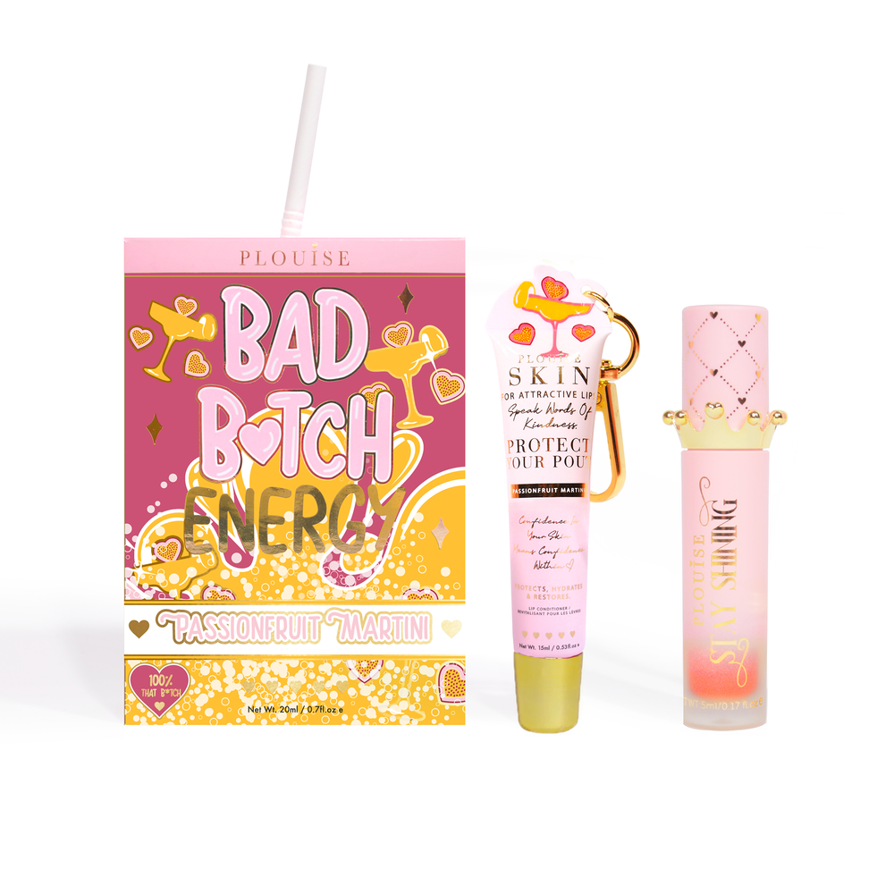 Bad Bitch Energy Balzam za usne & Duo ulja za usne