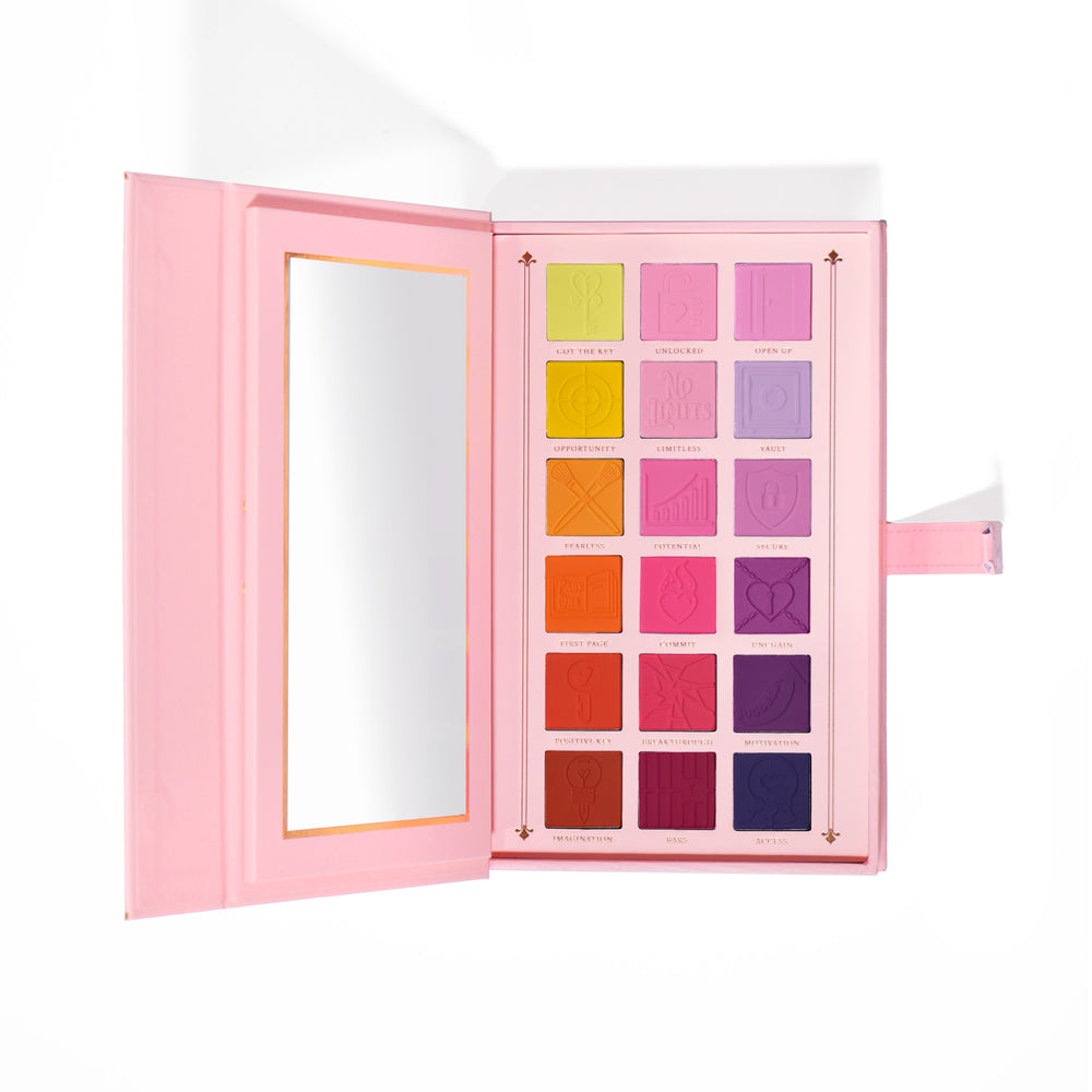 Ontgrendel uw creativiteit Rainbow Eyeshadow Palette