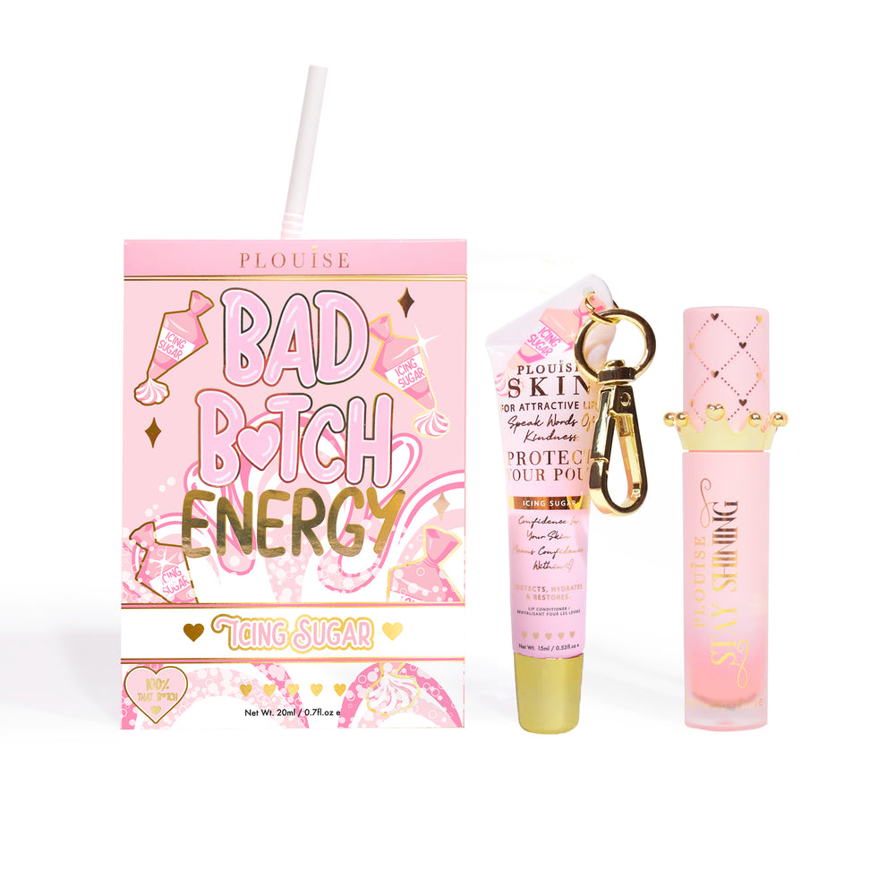 Bad Bitch Energy Balzam za usne & Duo ulja za usne