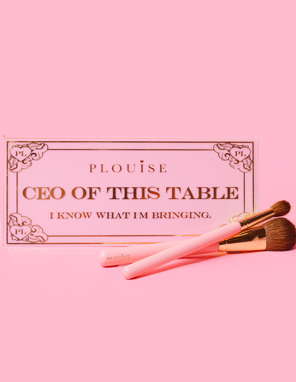 P.Louise CEO Of This Table Brush Holder