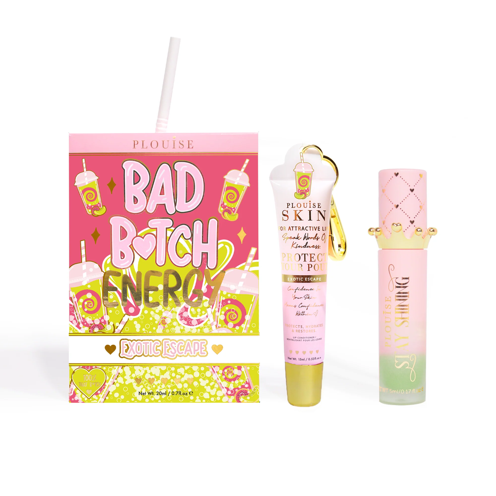 Bad Bitch Energy Balzam za usne & Duo ulja za usne