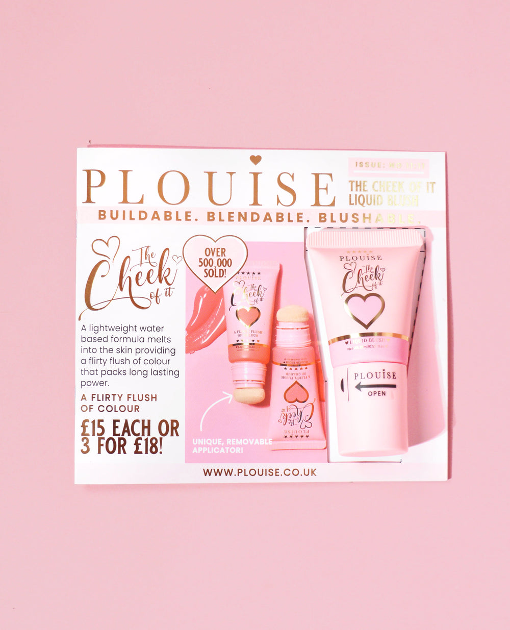 Rubor Líquido The Cheek Of It Revista Legally Pink