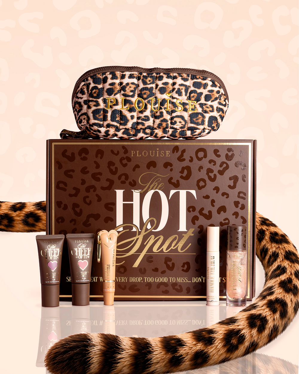 Set de maquillaje de guepardo