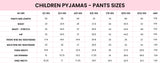 Girls Christmas Bow Pyjamas - Byxa Set