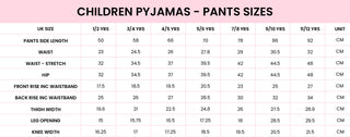 P.Louise Kids Christmas Bow Pyjamas - Trousers Set