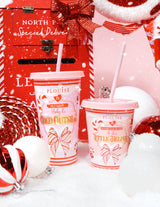 Baby, het is koud buiten en de kleine helper van de Kerstman Sippy Cups