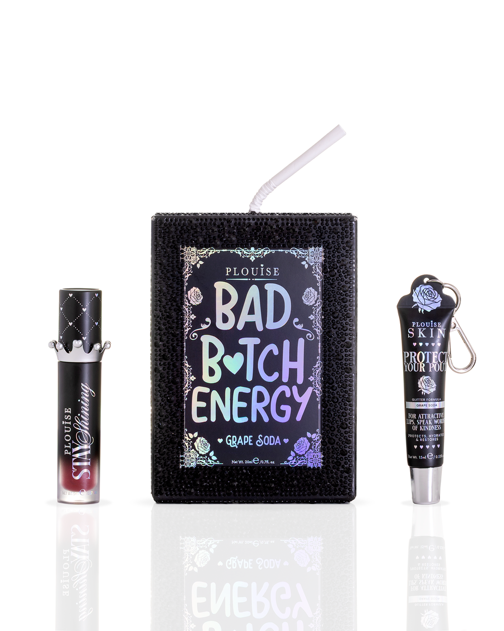 Halloween Crystal Bad Bitch Energy Lip Conditioner & Lip Oil Duo