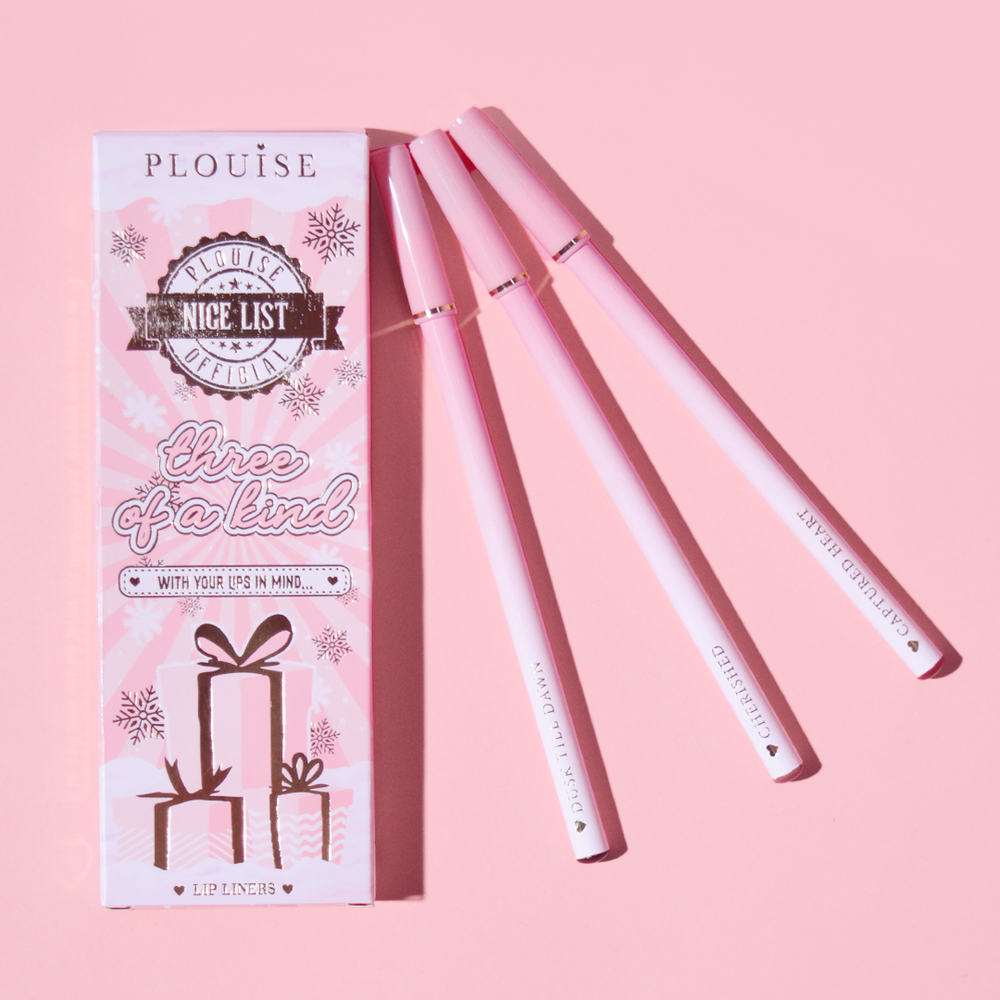 Triosets voor lipliners