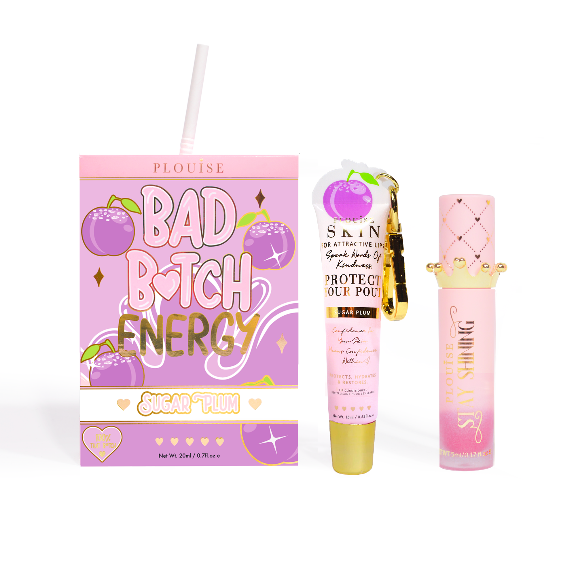 P.Louise Bad Bitch Energy Lip Duo – P. Louise Cosmetics