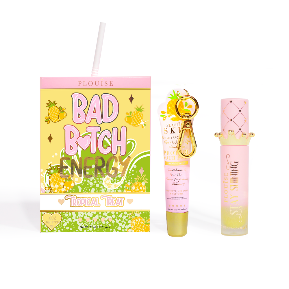 Bad Bitch Energy Balzam za usne & Duo ulja za usne