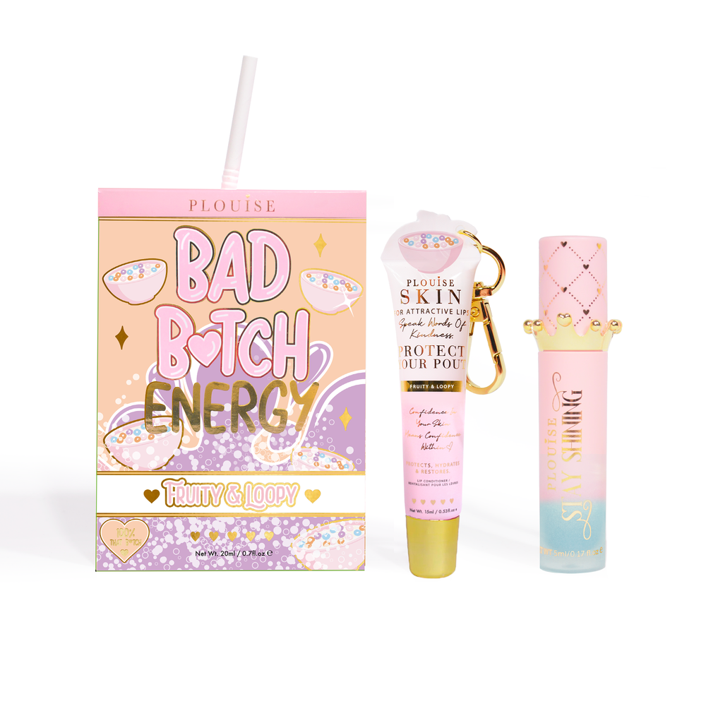Bad Bitch Energy Balzam za usne & Duo ulja za usne