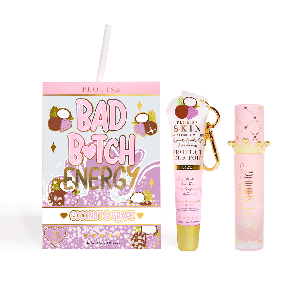 Bad Bitch Energy Balzam za usne & Duo ulja za usne
