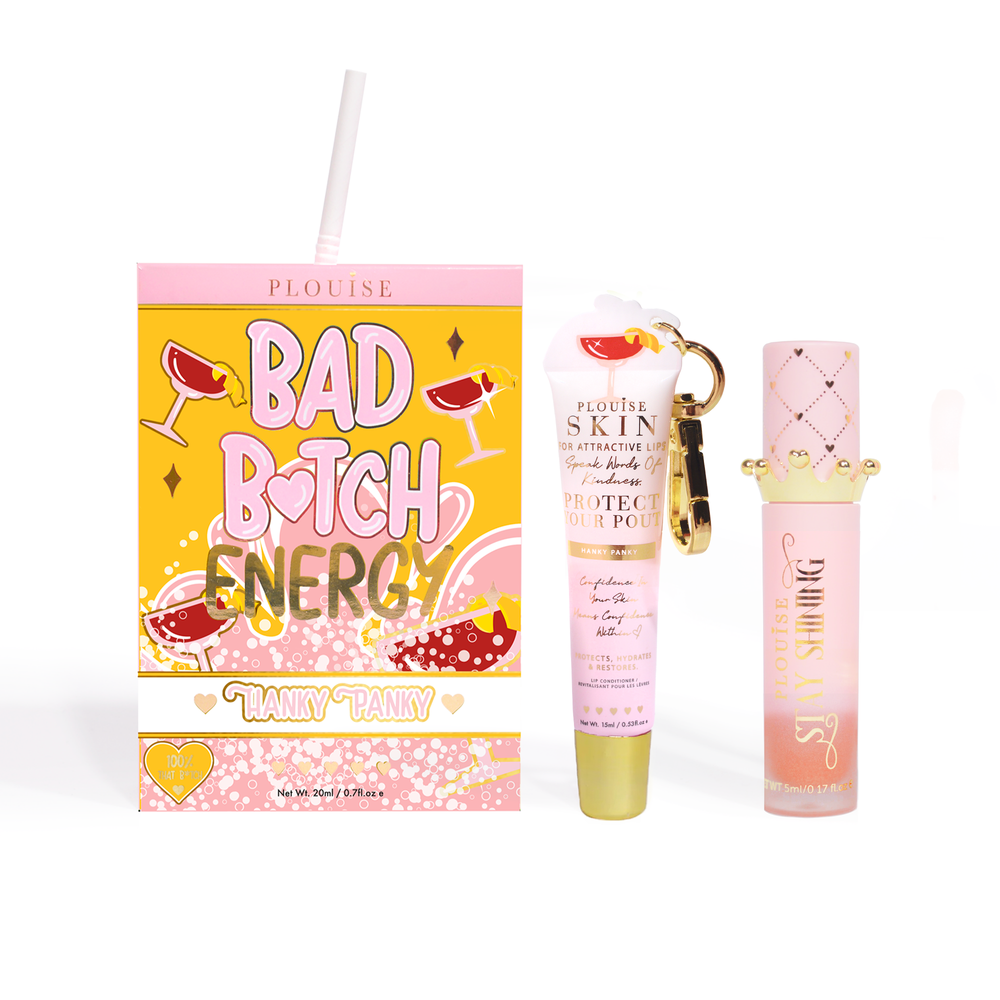 Bad Bitch Energy Balzam za usne & Duo ulja za usne