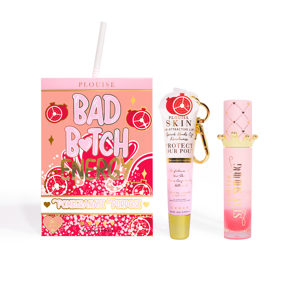 Bad Bitch Energy Balzam za usne & Duo ulja za usne