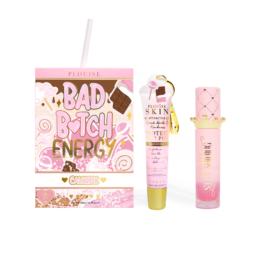 Bad Bitch Energy Balzam za usne & Duo ulja za usne