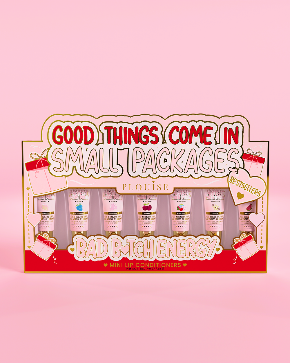 Gute Dinge kommen in kleinen Paketen. Mini-Lippenpflege-Geschenkset