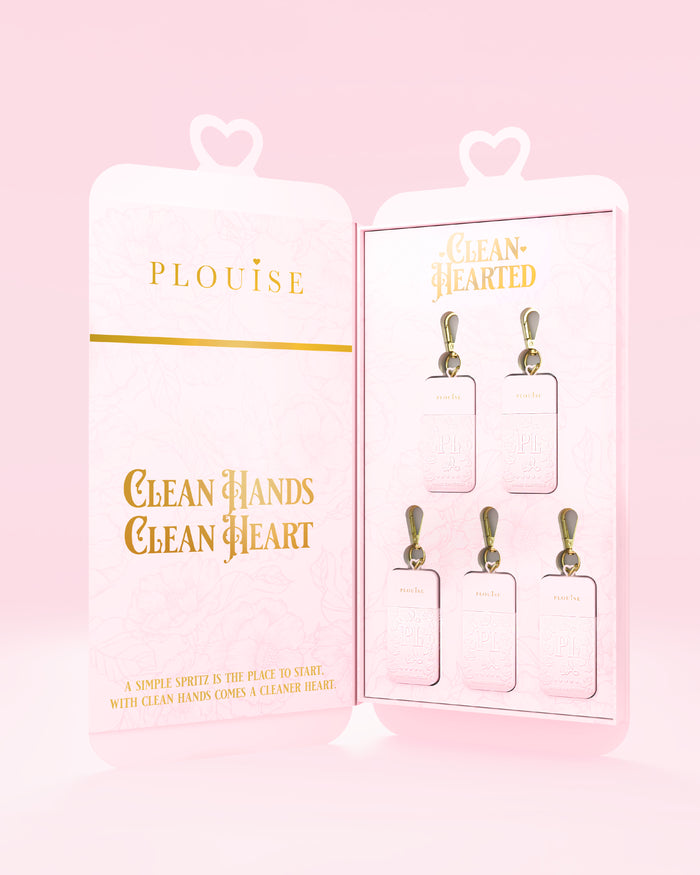Clean Hands Clean Heart Cherry Hand Sanitiser Spray PR ชุดของขวัญ