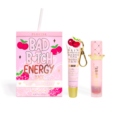 Bad Bitch Energy Lippenpflege- und Lippenöl-Duo – Blaue Himbeere