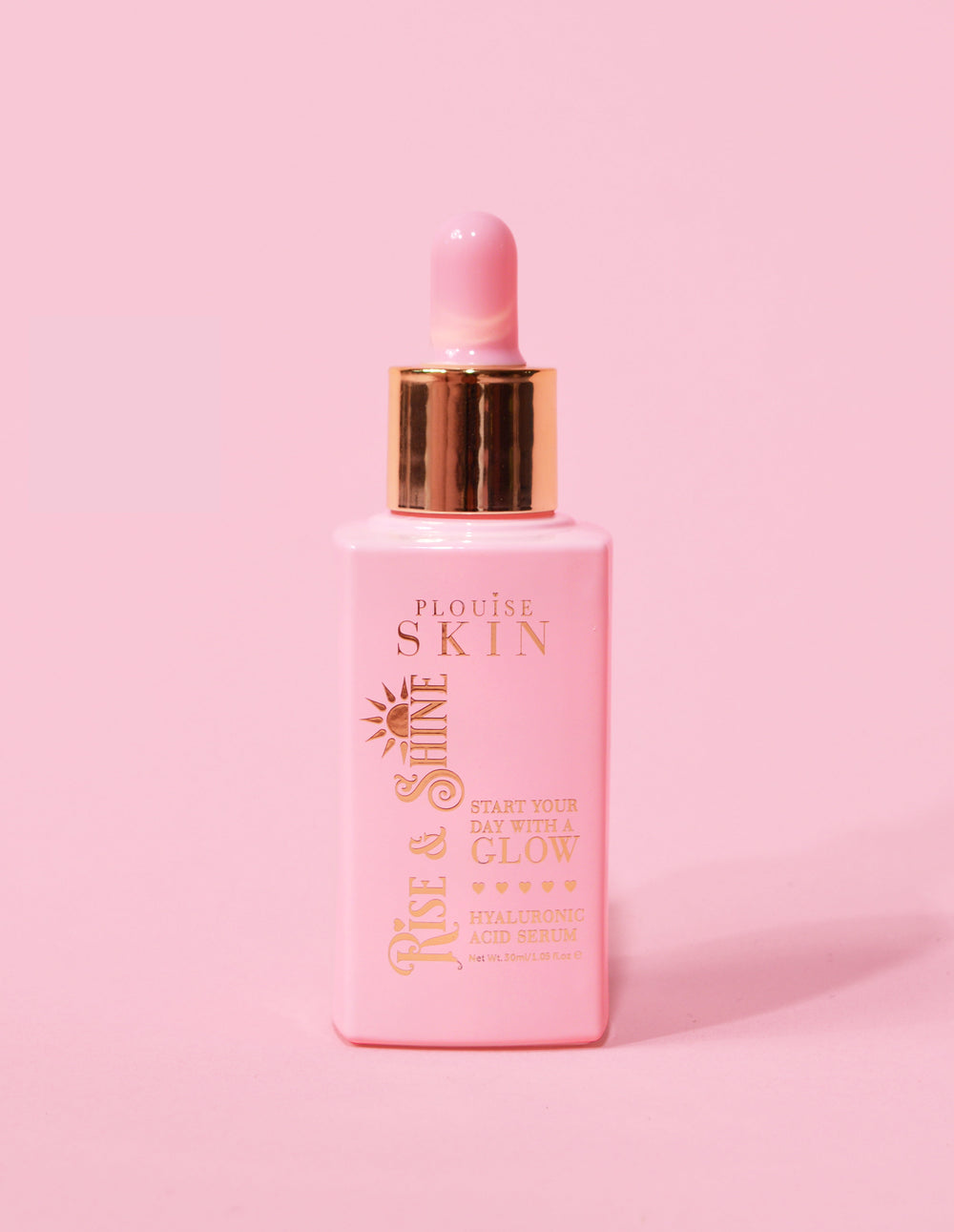 Sérum à l'acide hyaluronique non parfumé Rise & Shine