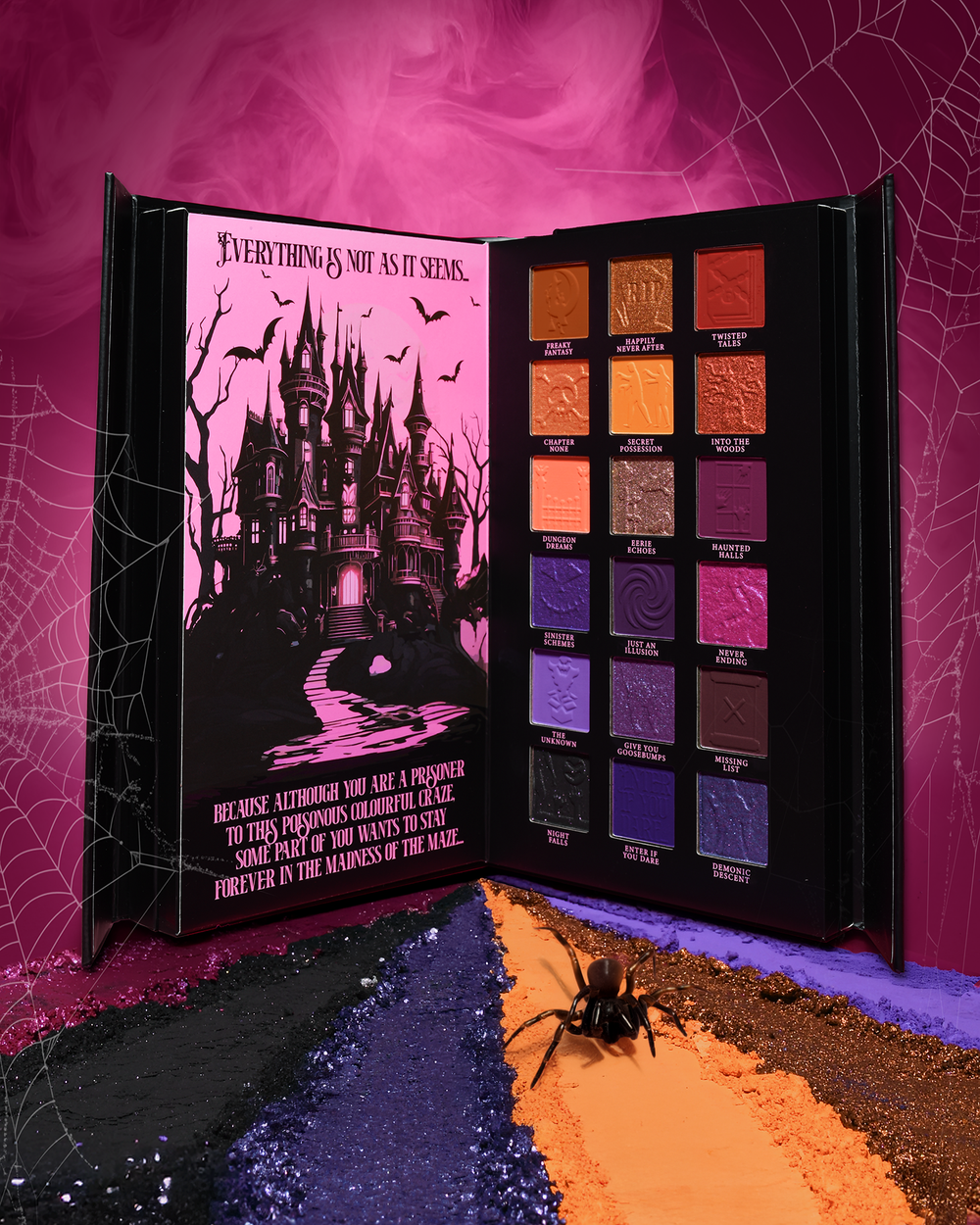 Paleta de Halloween con final de cuento aterrador