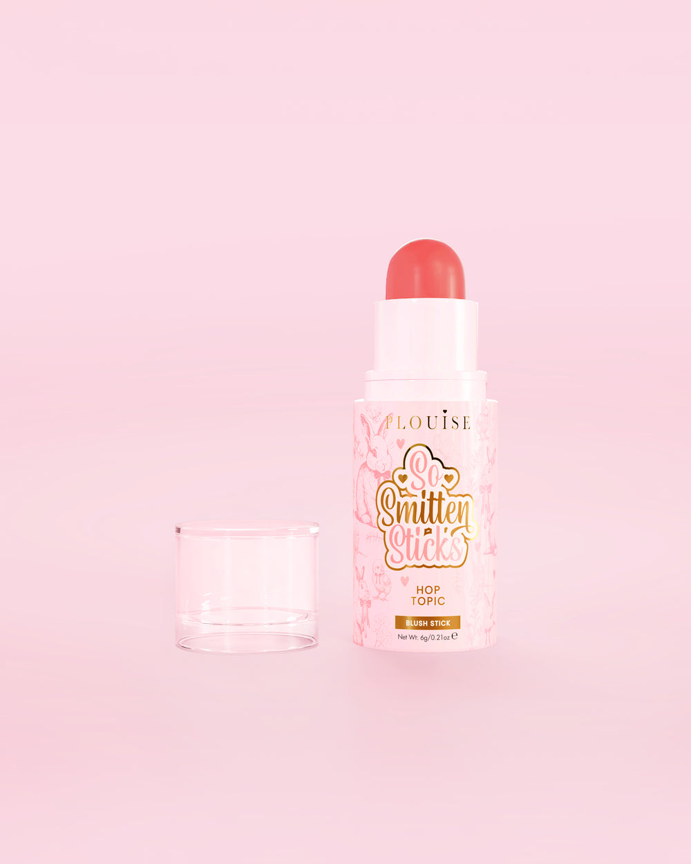 P.Louise So Smitten Blush Stick em tom de lúpulo