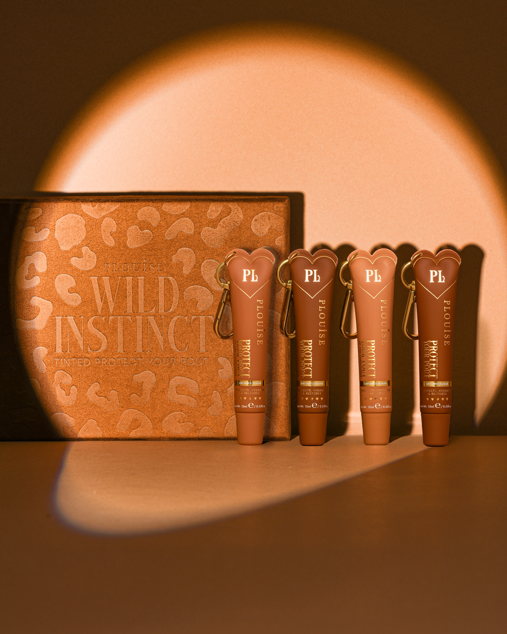 Coffret cadeau revitalisant à lèvres teinté Nude Wild Instincts