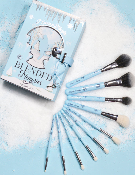 P.Louise x Mikayla Blended Memories 10pc Brush Set P. Louise Cosmetics