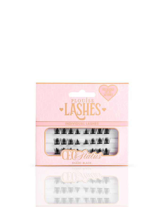 P.Louise CEO Status Black Individual Lashes